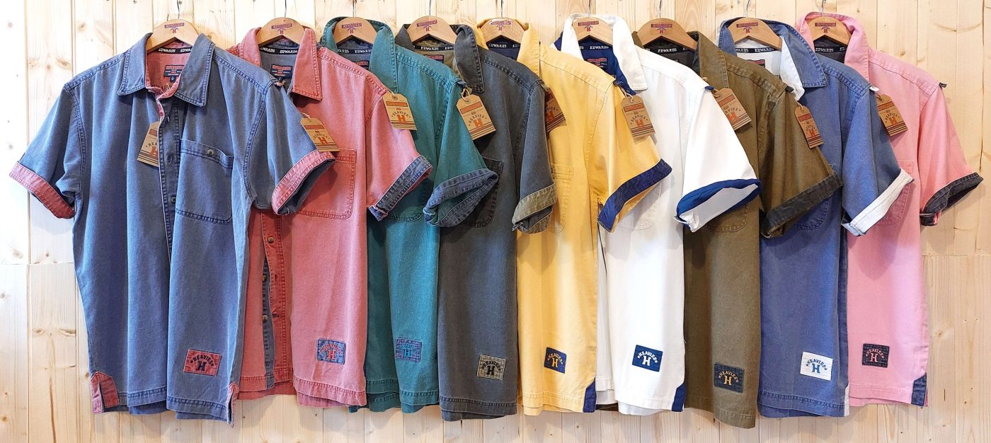 Structure short sleeve shirt - Twill