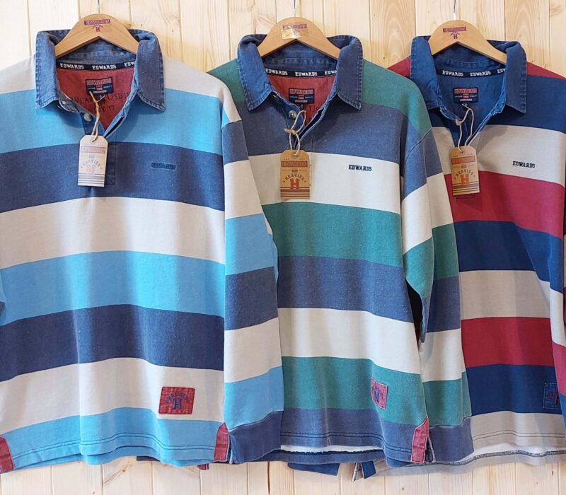 Long Sleeved Tri-Colour Rugby Shirt