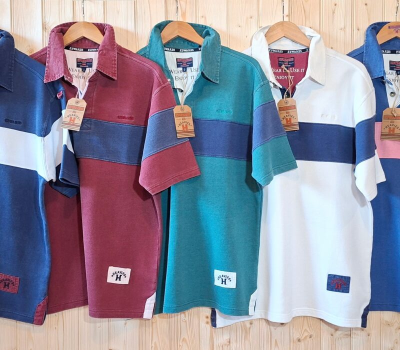 Short Sleeved Panel Rugby Shirt